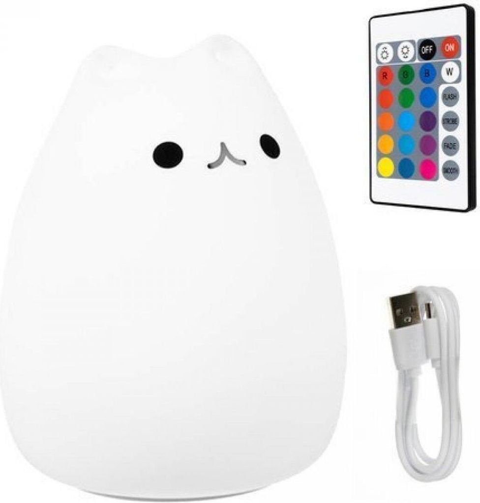Izoxis LED-Nachtlampe - Katze