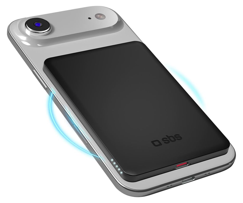 SBS Power bank magnétique slim 3000 mAh avec recharge sans Image du produit 