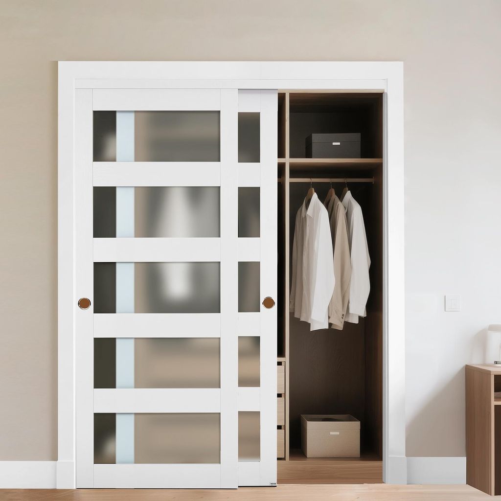 Porta scorrevole VEVOR 1524 mm x 2032 mm (dimensioni di Immagine del prodotto 