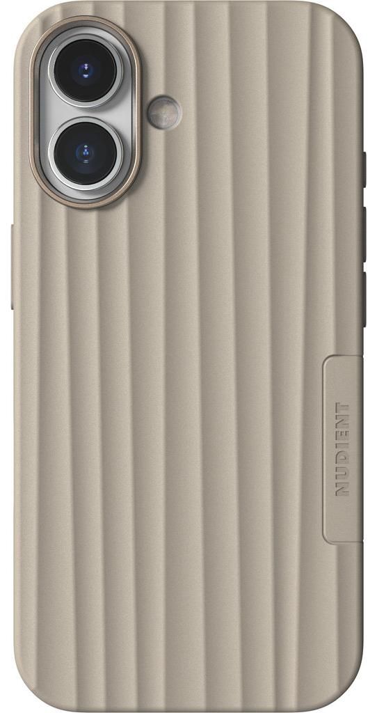 NUDIENT Bold, Cover, Apple, iPhone 17, 16 cm (6.3"), Beige Produktbild 