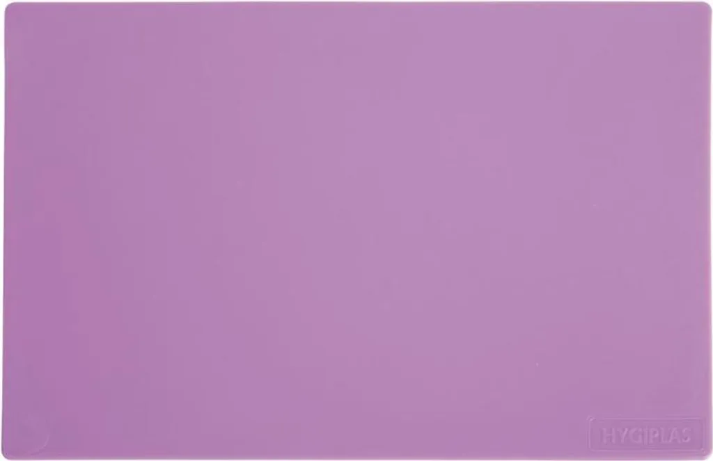 Tagliere Viola Hygiplas LDPE 450x300mm | Sicurezza Allergeni Professionale