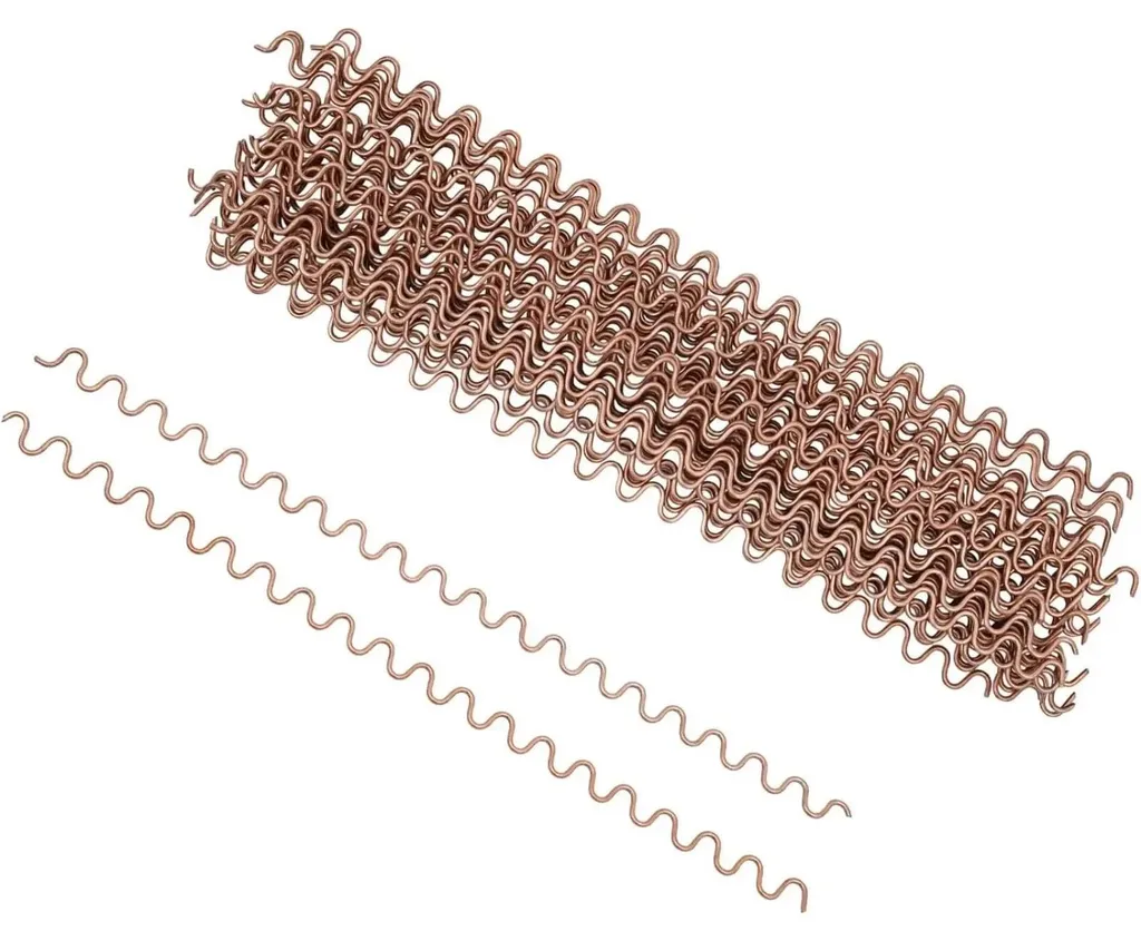 Fil métallique Wiggle Wire 50 pièces en fer cuivré pour carrosserie