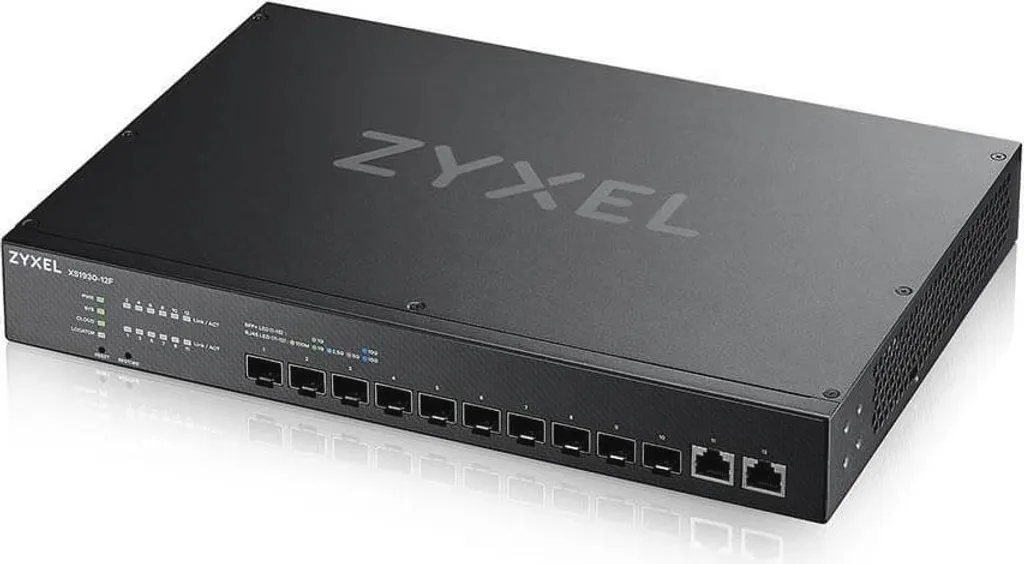 Commutateur Réseau Zyxel XS1930 Smart Managed 10G avec Ports SFP+ Fibre