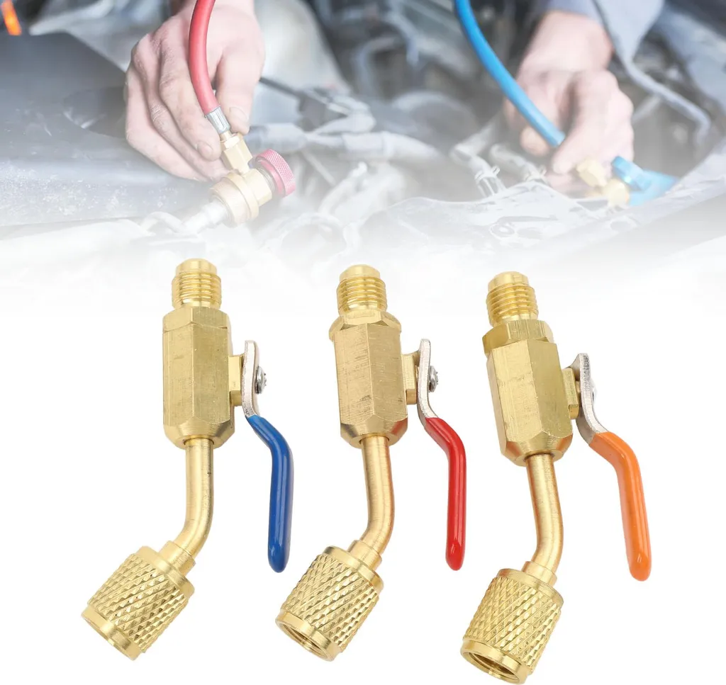 3 PZ VALVOLE refrigerante aria condizionata valvola condizionatore a