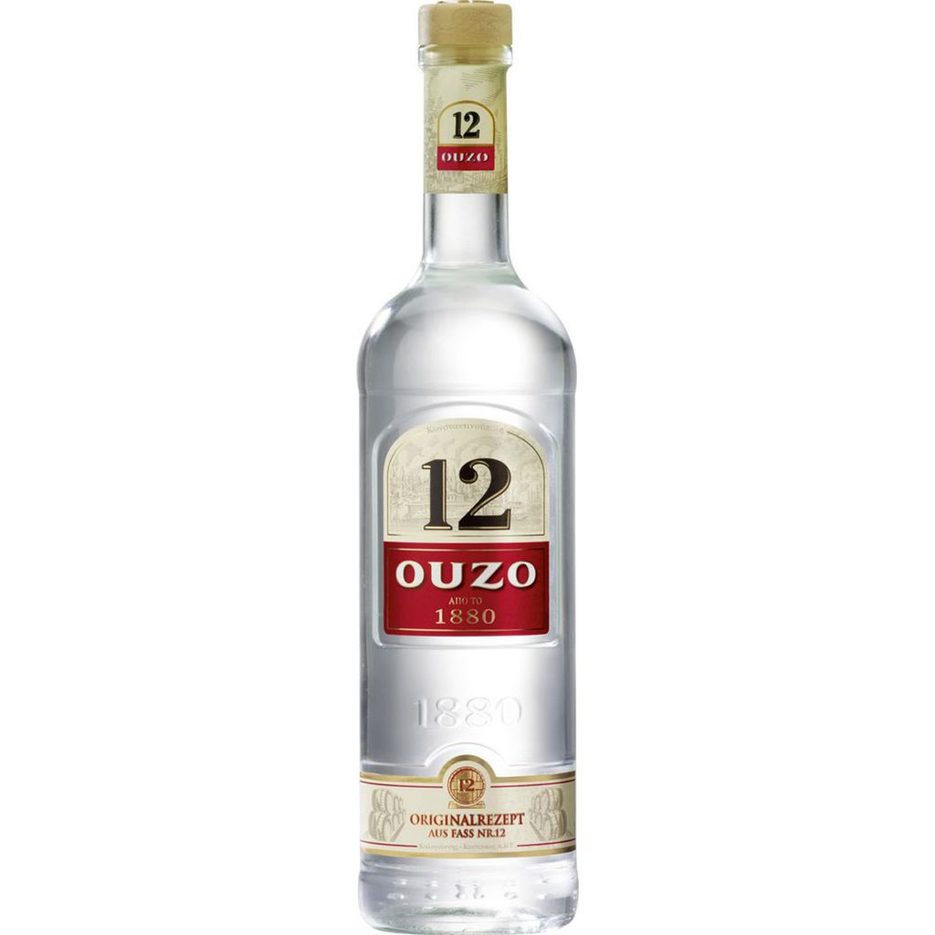 Ouzo 12 Anízový likér s gréckymi semienkami a najlepšími Obrázok produktu 
