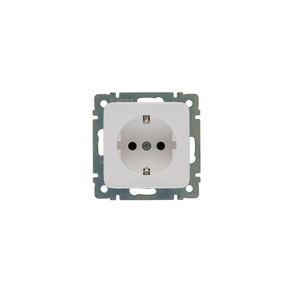 Legrand Creo Prise de courant de sécurité SL ultrablanc Image du produit 