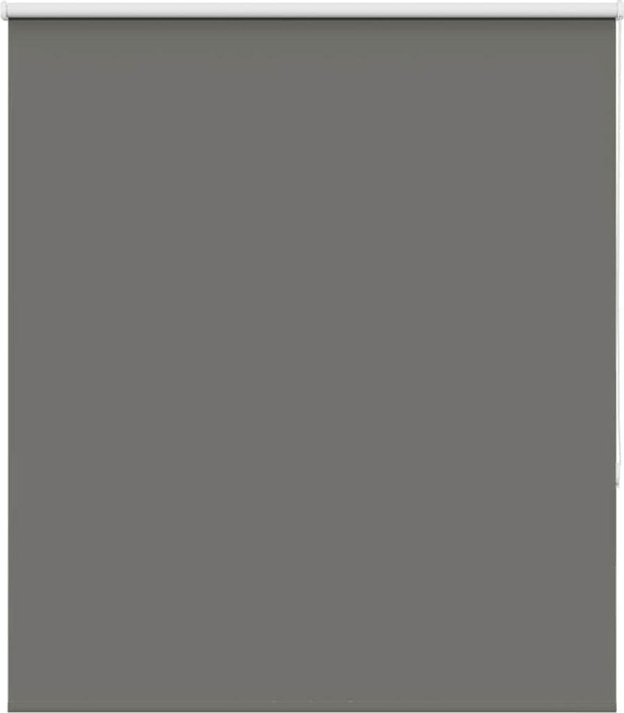 vidaXL Tenda a rullo oscurante grigio 130x130cm larghezza Immagine del prodotto 