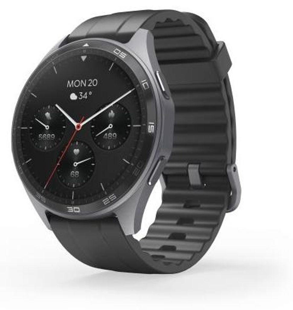 HAMA Smartwatch 17.1-24cm 1.43'' HF GPS BT Tel.Funkt. IP68 Produktbild 