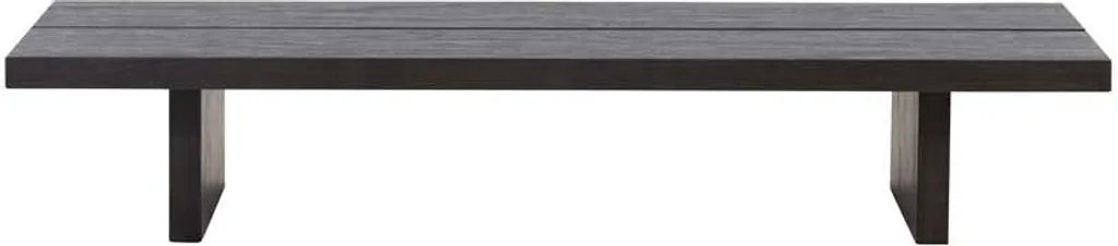 Table repas Lancaster Venture Home bois marron et pieds métalliques