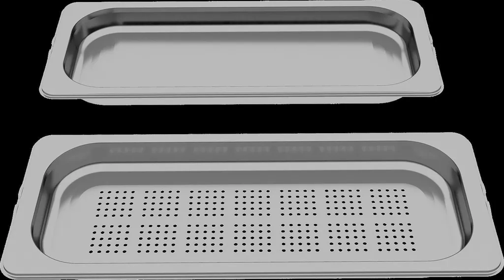 Récipient Gastronome Siemens HZ66D52 - Inox 35mm, Cuisine Vapeur Parfaite