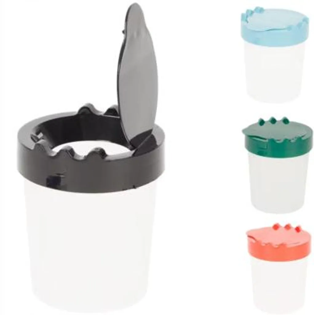Gobelets de nettoyage pour brosses 10 cm - Lot de 36 pièces assorties