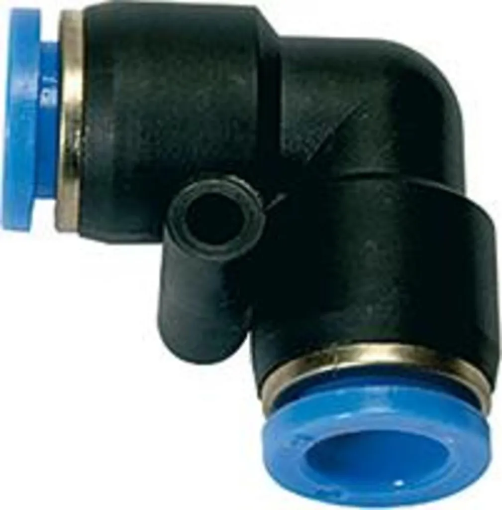 Connettore a L serie blu 8mm L1 22,4mm RIEGLER