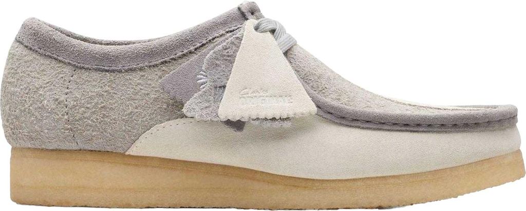Clarks Originals - "Wallabee" Bootsschuhe für Herren, Wildleder GT8569 (40 EU) (Grau)