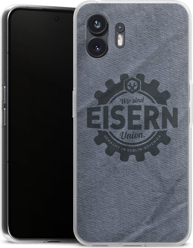 DeinDesign Handyhülle für Nothing Phone 2 Silikon Hülle Case Smartphone Schutzhülle 1. FC Union Berlin FCU Offizielles Lizenzprodukt