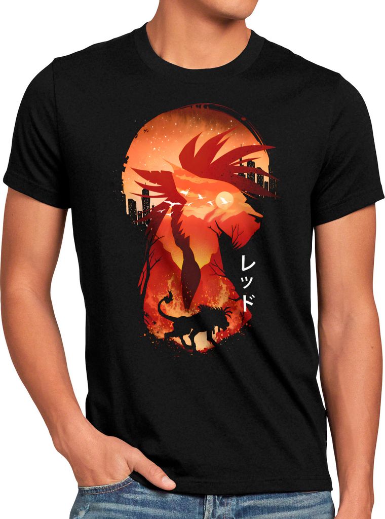 style3 Midnight XIII Herren T-Shirt anime cloud chocobo sephiroth