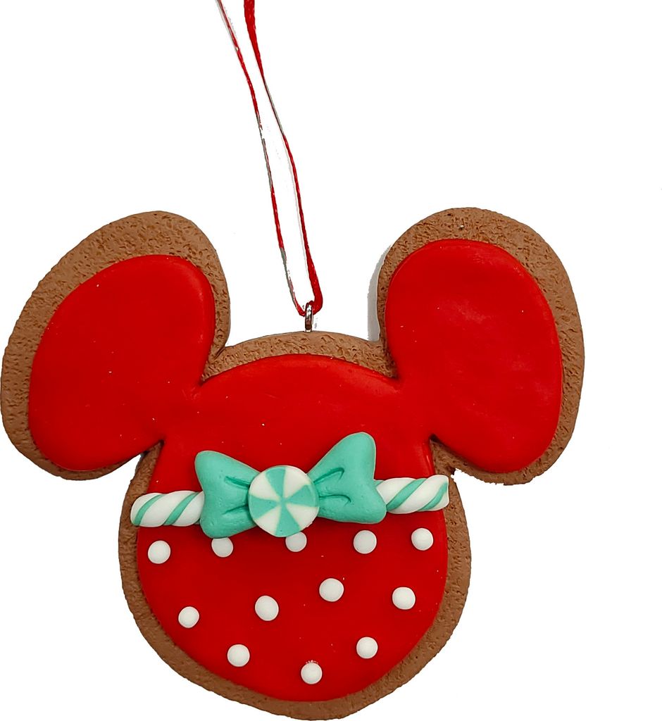 Disney Mini Maus Ornament Lebkuchen Weihnachten Kugel