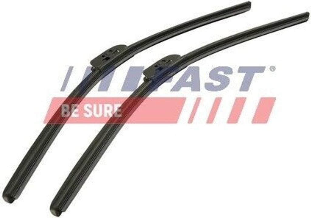 FAST Scheibenwischer Set Wischerblätter Vorne für VW Fox Schrägheck (5Z1, 5Z3, 5Z4) Rahmenlos 550mm