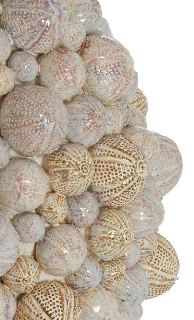 Vase stable et robuste SEA URCHIN en céramique - Finition Anti-Traces