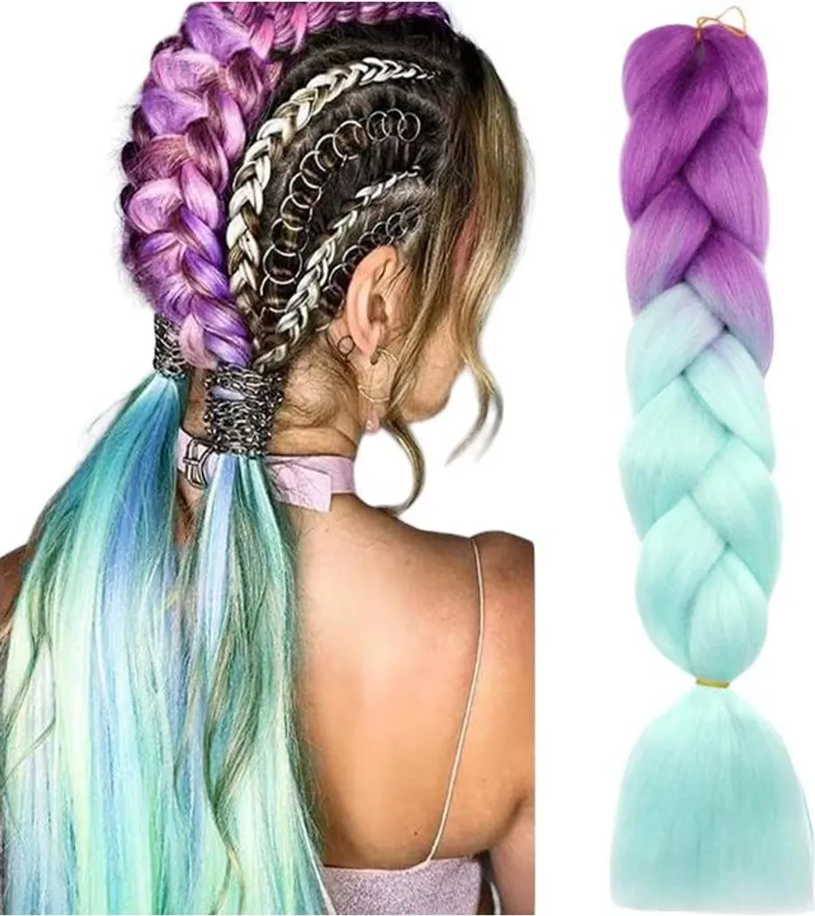 Flamenco Mystique WLS51: L'Arte delle Treccine Ombre 120cm