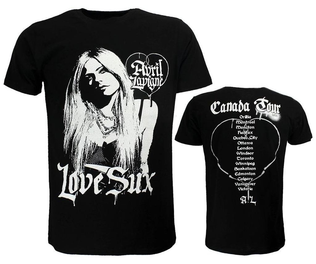 Koszulka z trasy koncertowej „Love Sux” Avril Lavigne – Zdjęcie produktu 