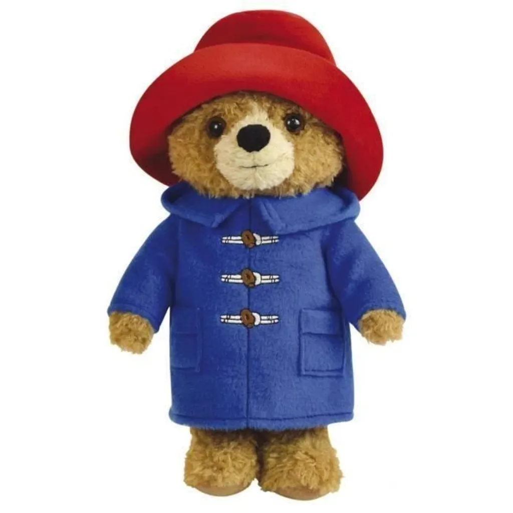 Doudou Ours Paddington 27 cm Jemini - Peluche sécurisée et douce pour bébé