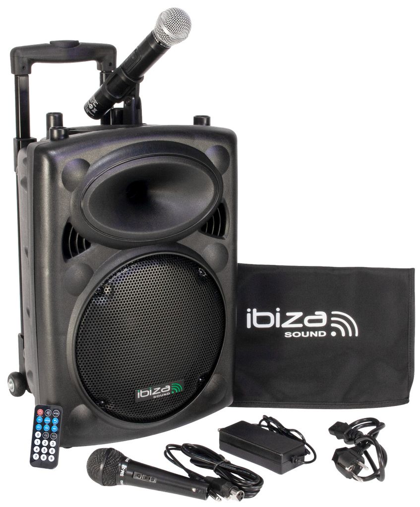 Ibiza Sound PORT10VHF-BT, 1-Weg, 250 W, Schwarz, AC Produktbild 