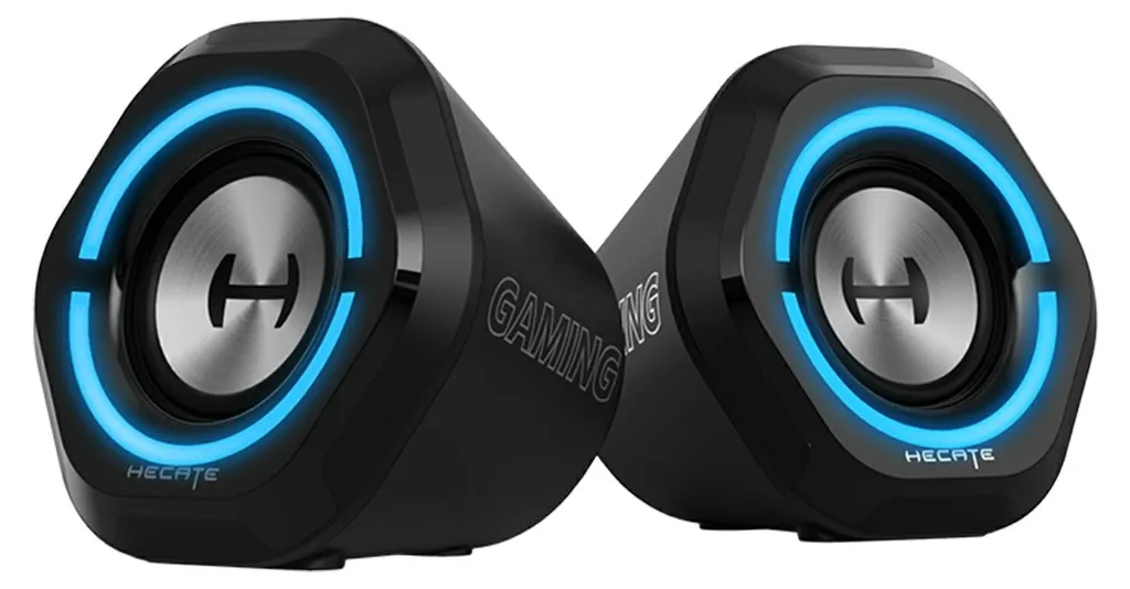 Edifier G1000 Enceintes PC Gaming 2.0 Bluetooth RGB Noir - Puissance 10W