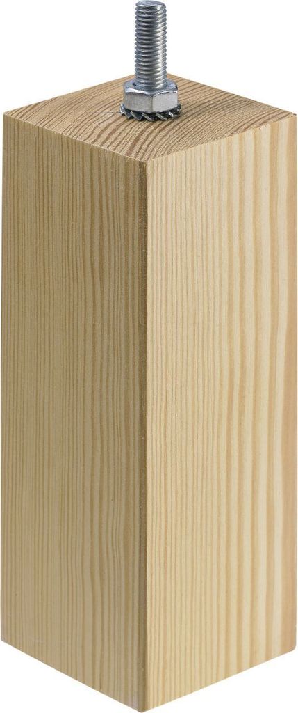 Hettich Möbelfuß Brema Buche Ø 50 x 50 x 150 mm Produktbild 