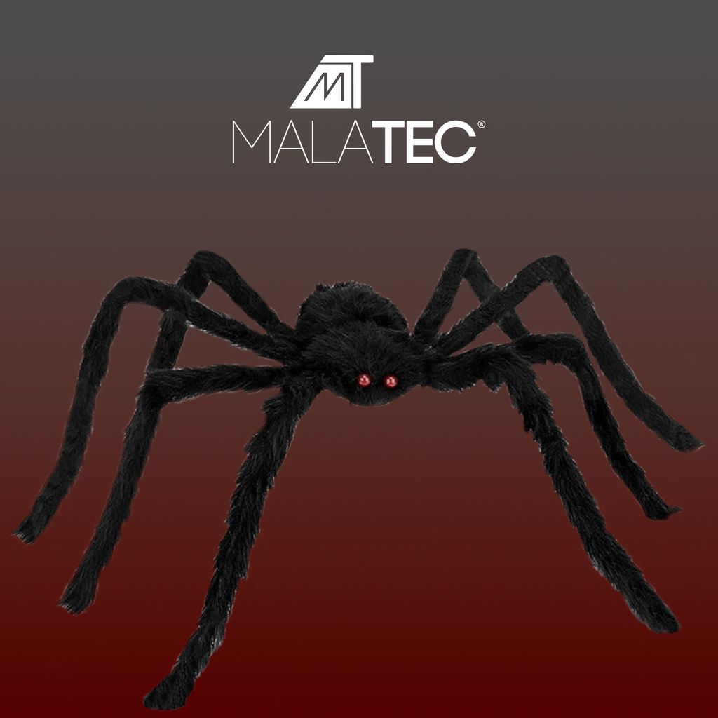 Riesige Aufblasbare Halloween-Spinne – 3,6 Meter Groß, Gruselig, Mit Haarigem Plüsch, Für Innen & Außen