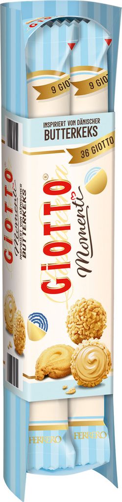 A product package of Giotto Momenti Dänischer Butterkeks.