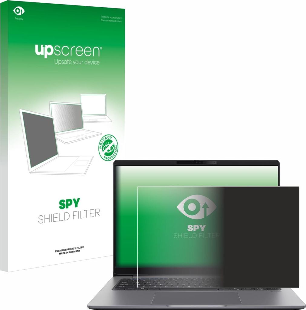 upscreen Blickschutzfilter für ASUS ExpertBook P5 G2 Anti-Spy Privacy Filter Sichtschutz Blaulicht-Schutz