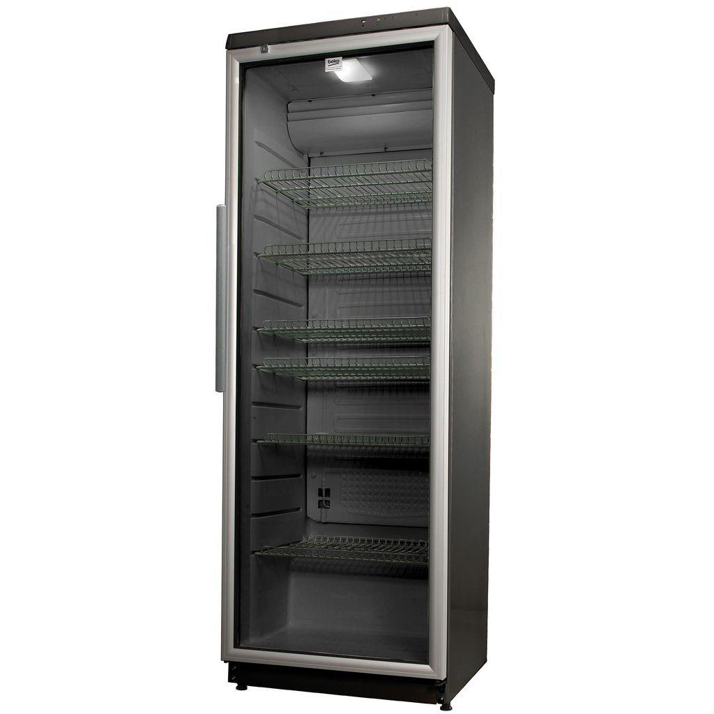 Beko ADN 221S BP Kühlschrank 455l Verschliessbare Glastür Automatische Abtauung
