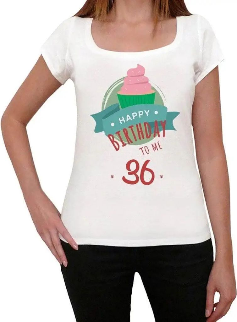 Damen Grafik T-Shirt Alles Gute zum Geburtstag für mich 36 – Happy Birthday to Me 36 – Geschenk 36. Geburtstag Jahrestag 36 Jahre Jubiläum 36...