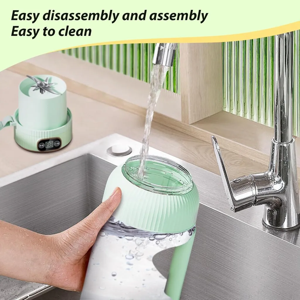 Frullatore a Colonna Blu 1.2L 10 Lame - Design e Performance - 7