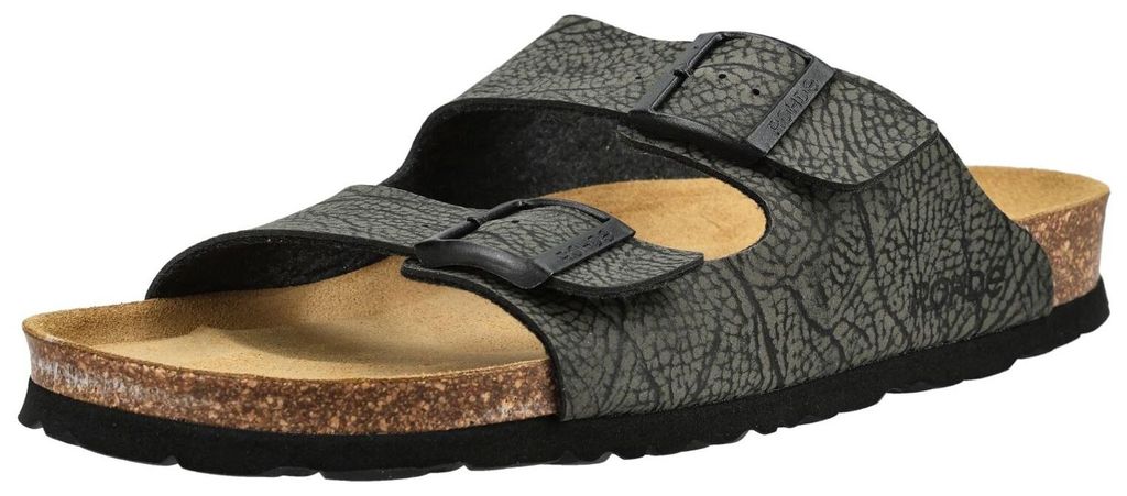 Rohde Pantoletten Pantoletten Nubuk/Velours