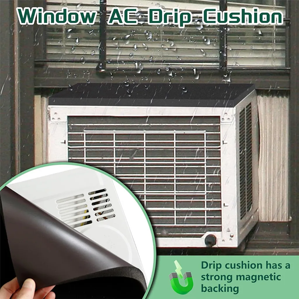 INF Coussin anti-goutte amovible pour climatiseur de fenêtre - lot de 2