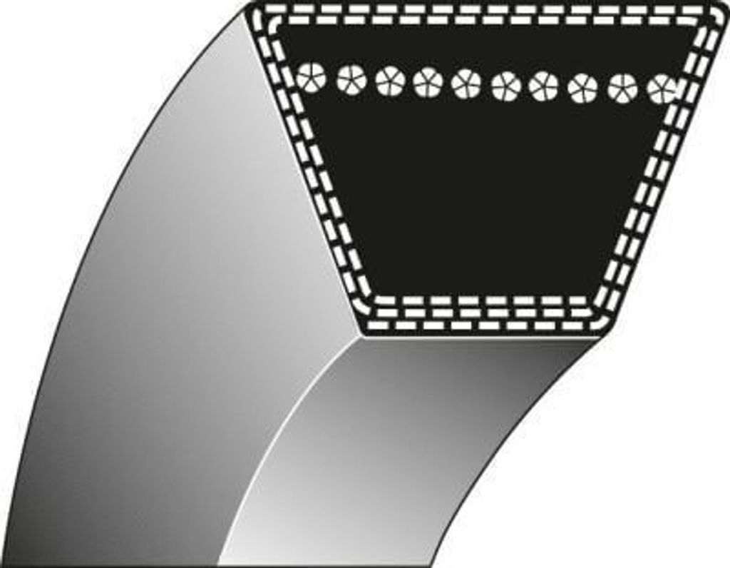 Keilriemen Typ 1 - 13 x 1300 La für Aufsitzmäher Rasentraktor