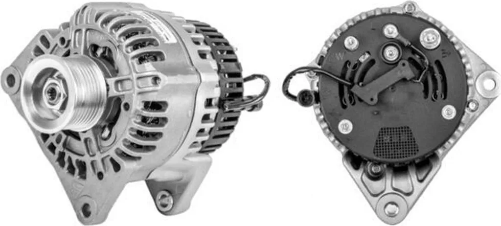 Alternateur pour Tractopelle JCB 28V 55A Poulie Spécifique MAHLE