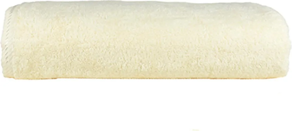 A&R 007.50 | Asciugamano da bagno / Oeko-Tex-Standard 100 / 100 x 210 cm - Colore: Avorio - Dimensioni: 100 x 210 cm - 1