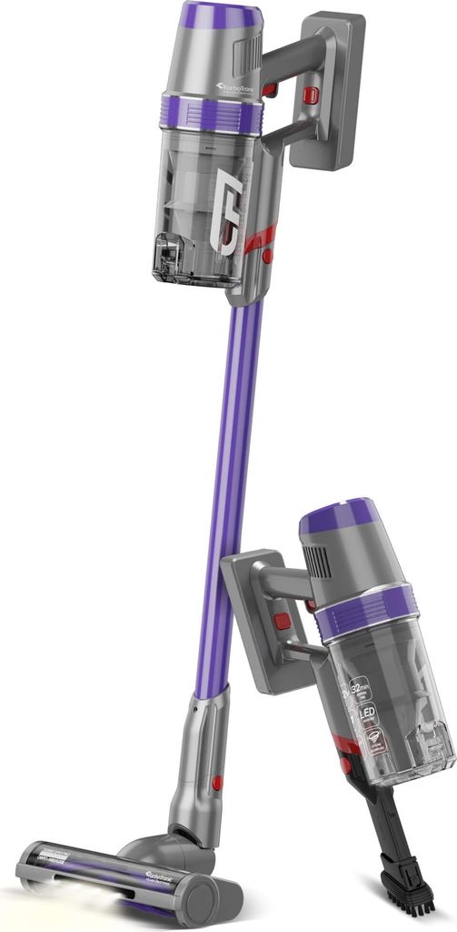 TurboTronic Akku-Staubsauger - CF7 - kabelloser 2in1 Stab- Produktbild 