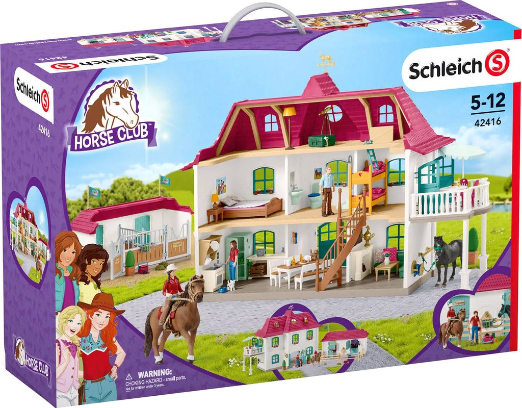 Schleich Großer Pferdehof mit Wohnhaus und Stall; 42416 Produktbild 20