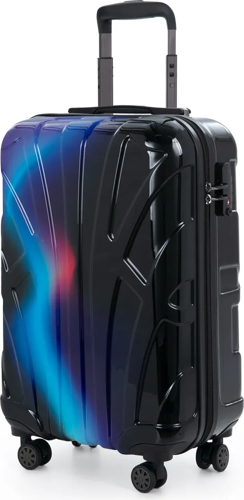 Trolley Suitline 55 cm Rigido Blu Neon TSA - Analisi Tecnica