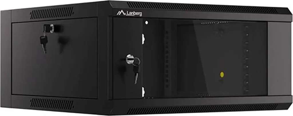 Coffret 19 Pouces 4U 600mm Lanberg pour Installation Réseau et CCTV