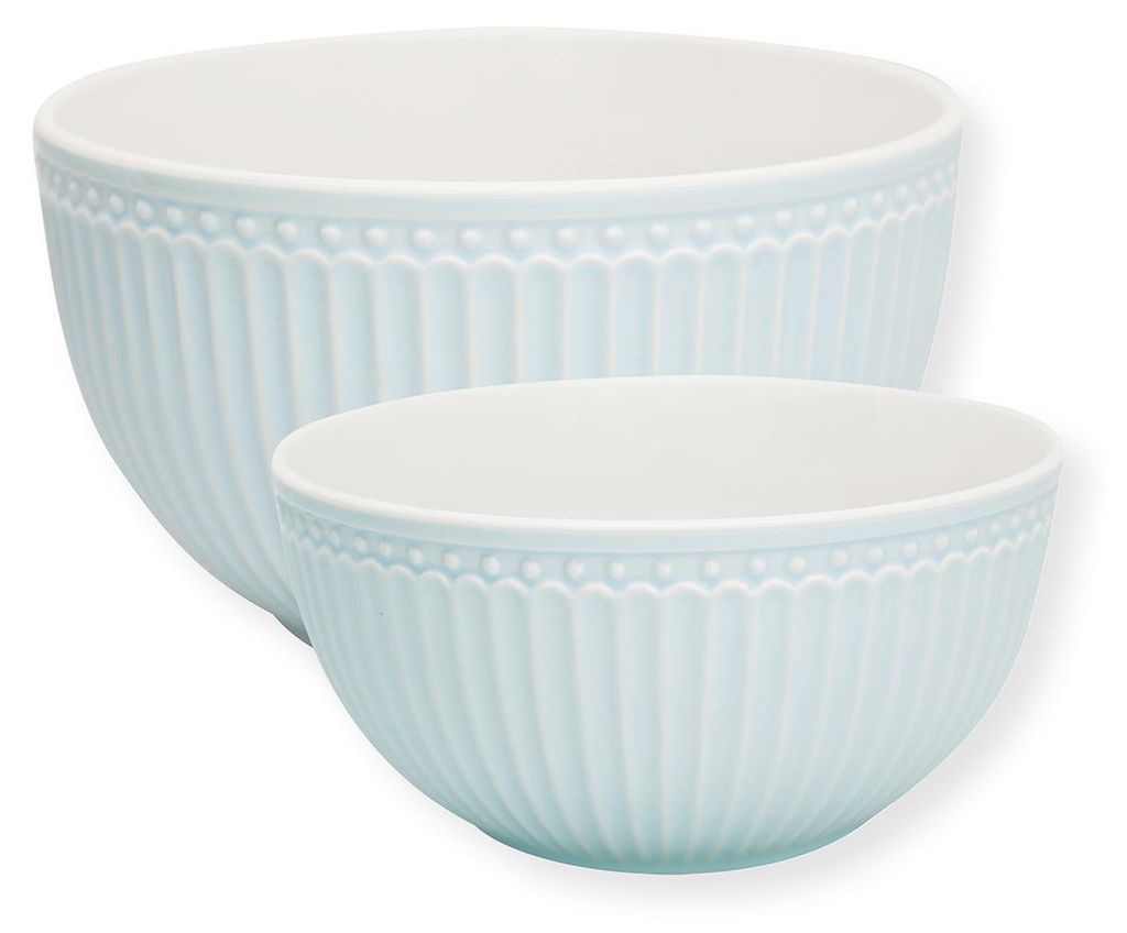 Greengate Alice Servierschüssel pale blue Set2 Produktbild 