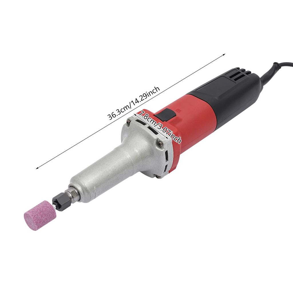 Elektrische Geradschleifer 600W 0-27000r/min Schleifmaschine Stabschleifer Schleifer Polieren Schleifmaschine für Winkelschleifer Geschwindigkeits...