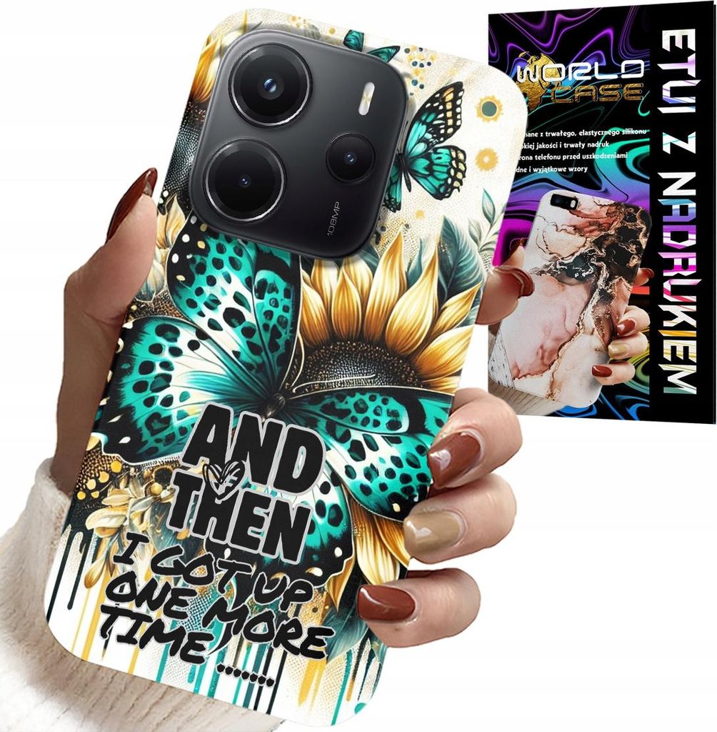Hülle Für Xiaomi Note 14 4G - Und Dann Bin Ich Aufgestanden, Feminine Designs + Folie