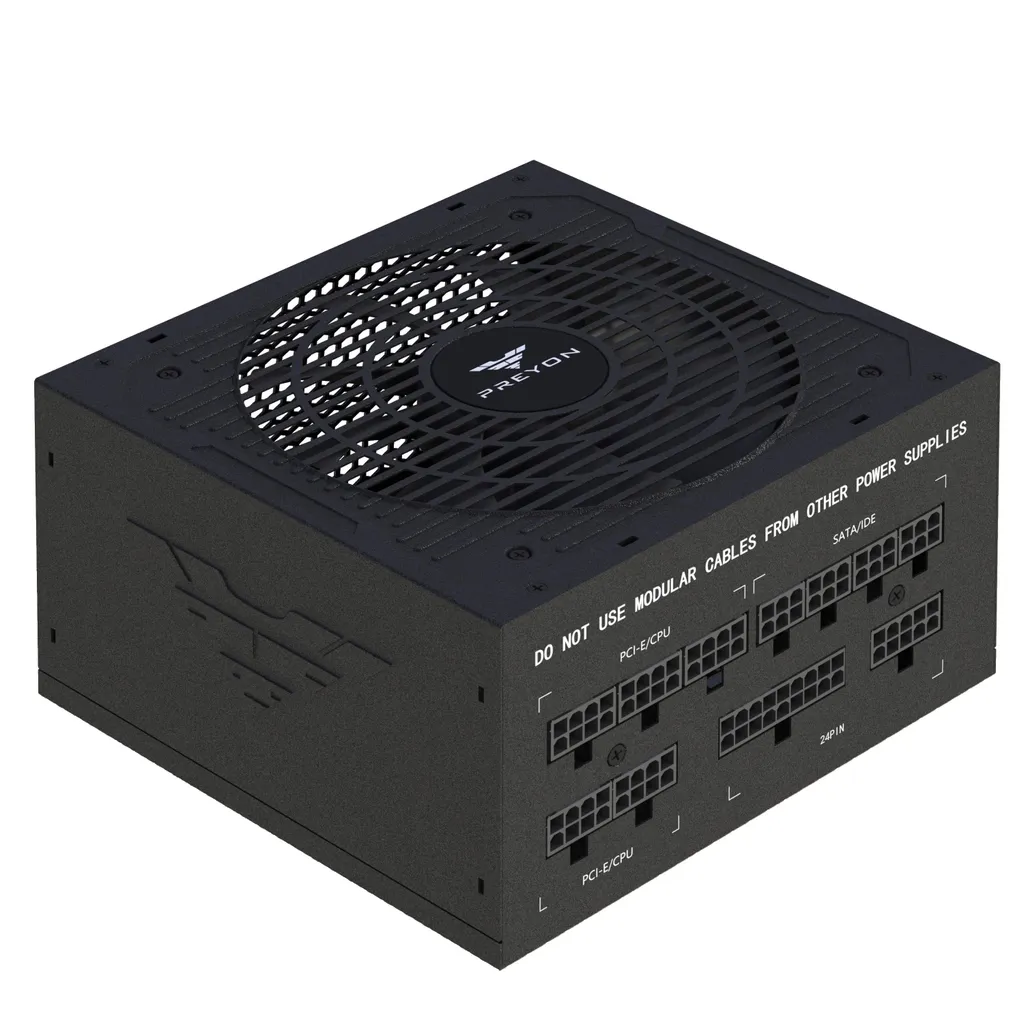 Alimentatore PREYON EAGLE POWER BRONZE 650W ATX 2.5 - Efficienza Gaming