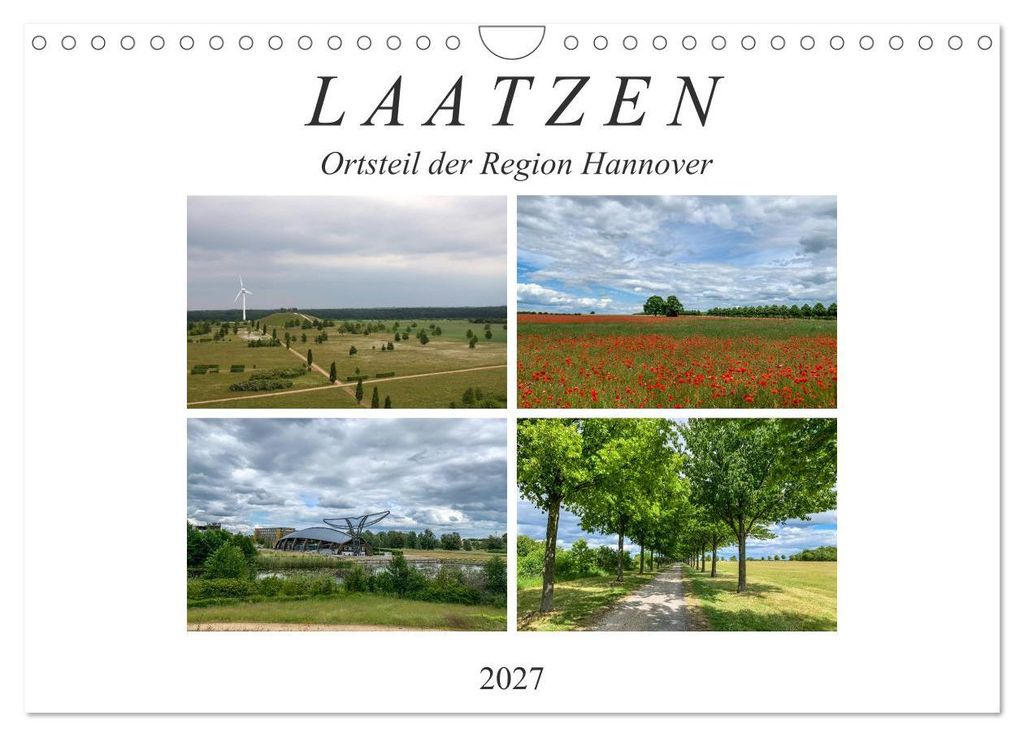 LAATZEN - Ortsteil der Region Hannover (Wandkalender 2027 DIN A4 quer), CALVENDO Monatskalender