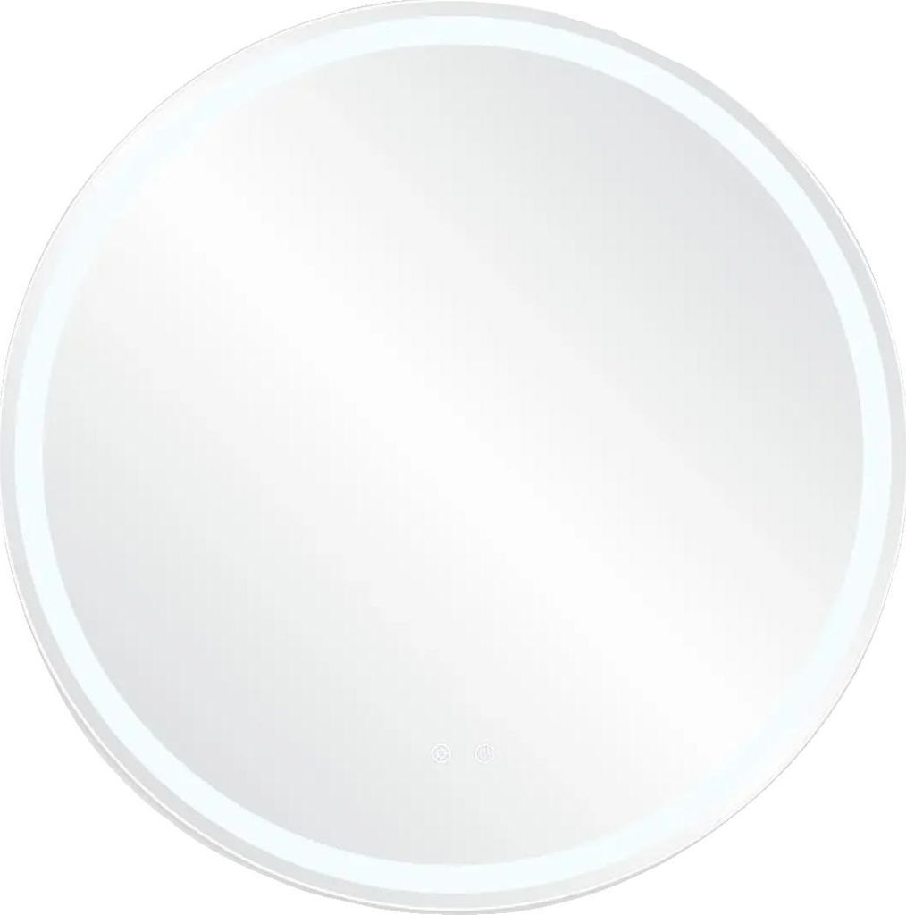 Badezimmerspiegel, Anti-Beschlag-Funktion, Dimmbares Licht, Tly Rund 80cm