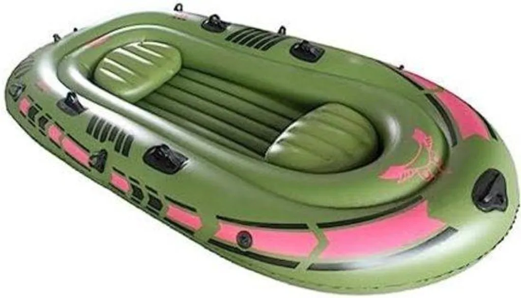 Bateau gonflable Explorer 300 rigide en PVC renforcé avec rames incluses